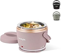 Crock-Pot Electric Lunch Box, Portable Food Warmer for On-the-Go, 20-Ounce (591 mL), Sphinx Pink