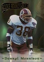 Football NFL 1995 Collector's Edge Excalibur Rookie Roundtable Redemption Gold #11 Darryl Morrison NM