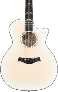 Taylor 614ce LTD 50th Anniversary Acoustic-electric Guitar - Trans White with Edgeburst