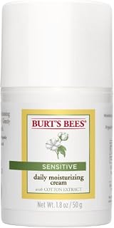 Burt's Bees Sensitive Daily Moisturizing Cream 1.8 oz (Pack of 4)