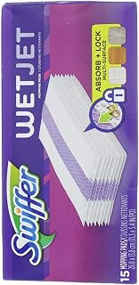 Swiffer WetJet 8 in. L Microfiber Mop Pad 15 pk