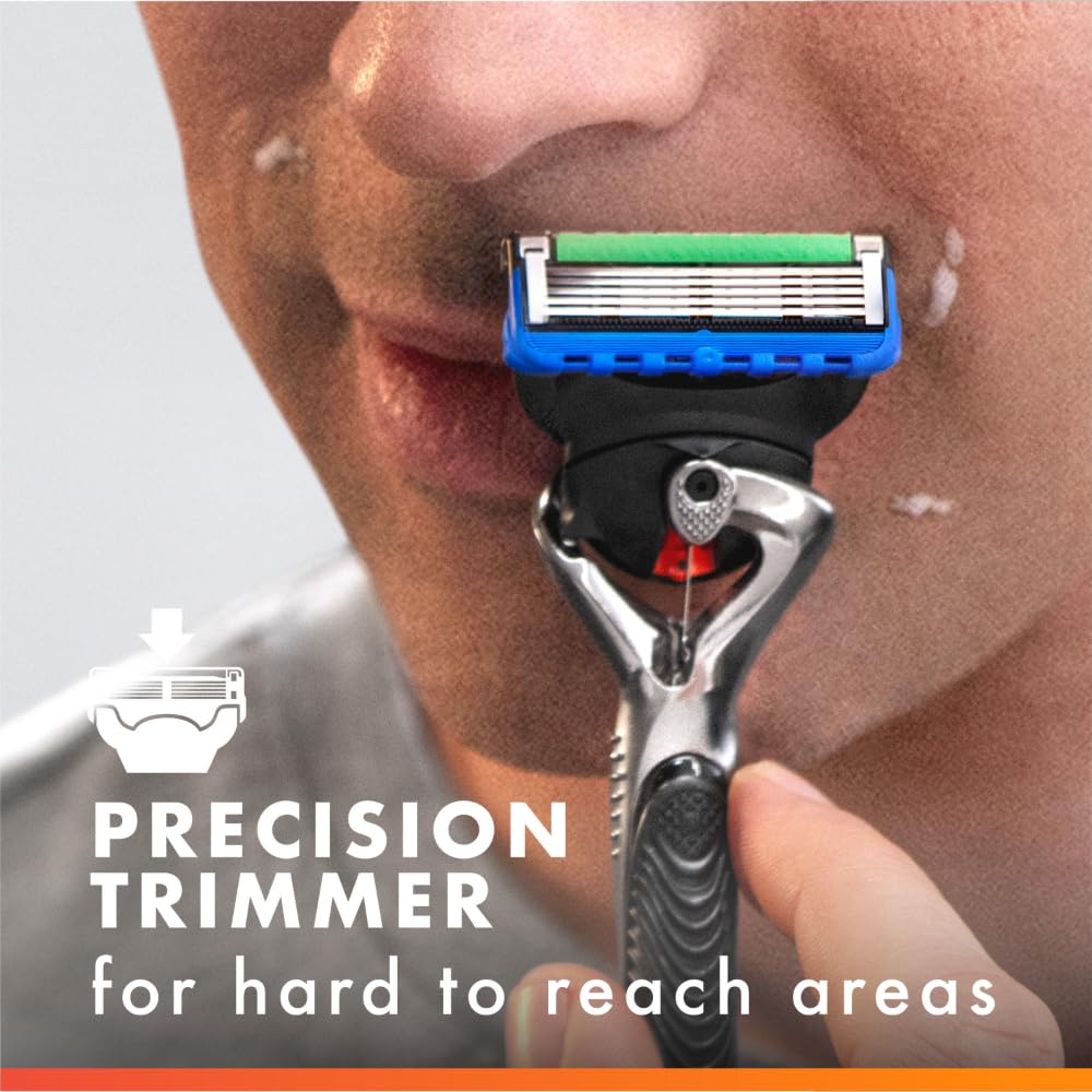 ProGlide Razor Refills for Men by Gillette – 4 Count (Pack of 1), Orange, Model 47400302532