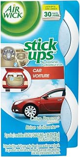 Air Wick Stick Ups Car Air Freshener, Crisp Breeze (Packaging May Vary), 2ct PACK OF 12