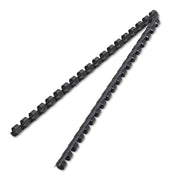 Plastic Combs - Round Back by Fellowes – 3/8", 55 Sheet Capacity, 55.0 pages, Plastic, Navy, Model 52505