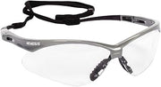 Jackson Safety Nemesis Safety Glasses Cl A-F Lenses W/SIL Fr