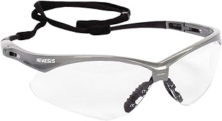 Jackson Safety Nemesis Safety Glasses Cl A-F Lenses W/SIL Fr