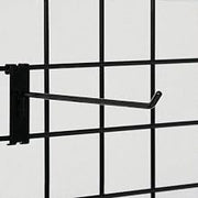 10"L - Black Grid Wall Hook