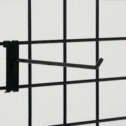 10"L - Black Grid Wall Hook by Retail Resource – Model GH10B
