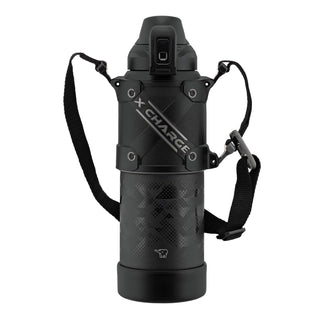 Cool Bottle Water Bottle by Zojirushi – 1.0L, 1.0 liters, Stainless Steel, Black, Pack of 12