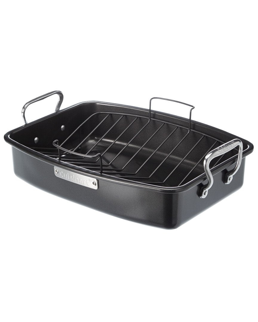 Cuisinart Roaster with Rack, 17 x 13 Inch, Silver