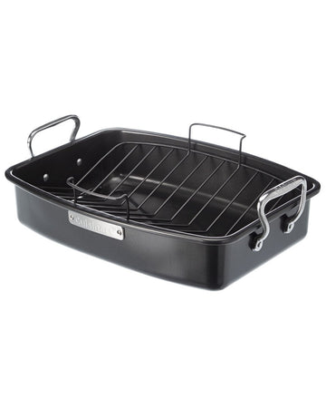Cuisinart Roaster with Rack, 17 x 13 Inch, Silver