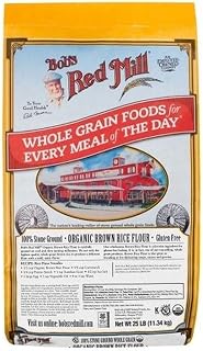 Bob's Red Mill Organic Brown Rice Flour, 25 Pound