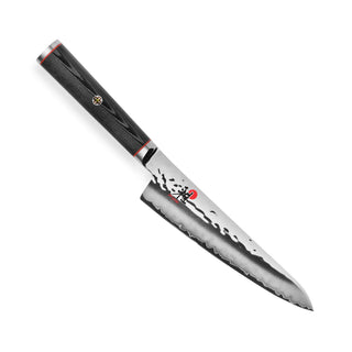 Mizu SG2 5.5" Prep Knife by MIYABI – 5.5", Premium SG2 Micro-Carbide Stainless Steel, Black & Stainless Steel, Model 1012476