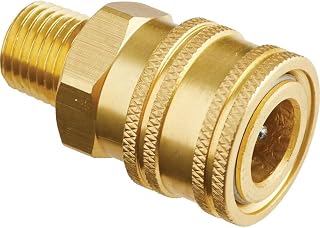 Forney 75126 Quick Coupler Male Socket, 1/4inch M-NPT, 5,500 PSI