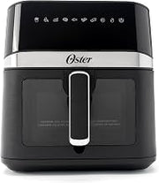 Oster 6 Quart Digital Air Fryer with Window, Large Capacity Airfryer for Easy Cooking