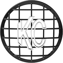 KC SlimLite® 8" LED - Stone Guard - Black