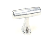 Handle,Chopper, W/Screws - Genuine OEM Replacement Part by Nemco – Metal, Silver, Model 55446-WS