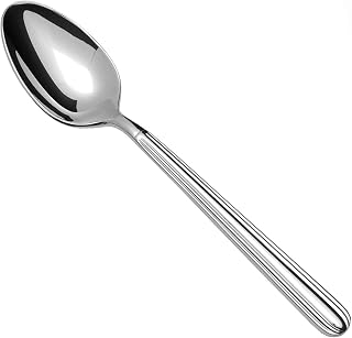 Fortessa Metropolitan 18/10 Stainless Steel Flatware Table Spoon, Set of 12