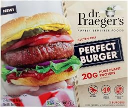 Dr. Praegers Purely Sensible Foods Perfect Burger, 8 Ounce -- 6 per case.