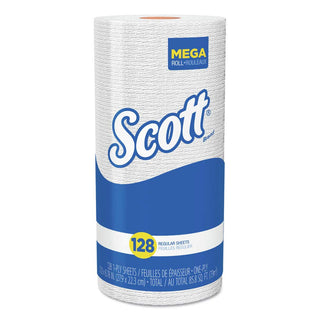 Scott 41482 11 in. x 8.75 in. Kitchen Roll Towels (128/Roll 20 Rolls/Carton)