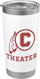 Carlisle High School Blue Aces Theater Stainless Steel Insulated Tumbler