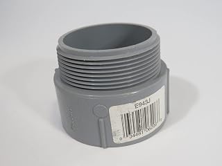Carlon E943J 2" Male Adapter Pvc Conduit Fitting