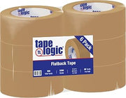 Tape Logic TLT94753006PK Brown #5300 Flatback Tape, Kraft, 60 yd. Length, 2" Width (Pack of 6)