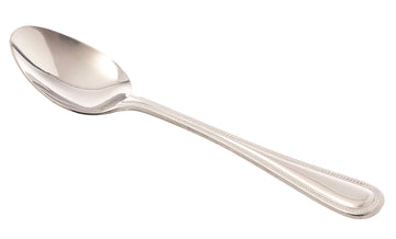 Browne Teaspoons - Contour Series [Set of 12] by Browne Foodservice – 6-1/2-Inch, Stainless Steel, Silver, Pack of 12, Model 502923