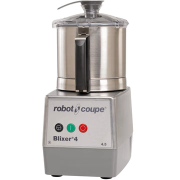 Vertical Commercial High Speed Blender by Robot Coupe – 4 Quart, 4.5 liters, Stainless Steel, Model BLIXER 4