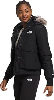 The North Face Women's Arctic Bomber | Down Insulated, Waterproof Shell, Adjustable Hood With Faux-fur, Dual-entry Pockets