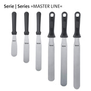 Master Line Spatula 25.5 x 3.5 cm Straight Flexible by Westmark – 25.5 x 3.5 cm, Stainless Steel Plastic, Black/Silver, Model 31232270