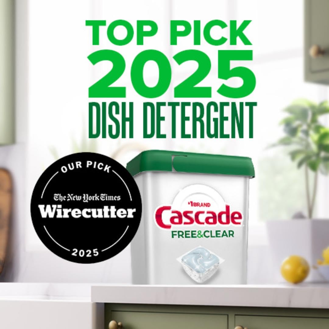 Cascade 19 Count (Pack of 4) / 1 / 4 Dishwasher Detergent