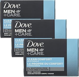 Dove Men Care Clean Comfort Soap Bar - 3.5 fl oz - Pack of 3