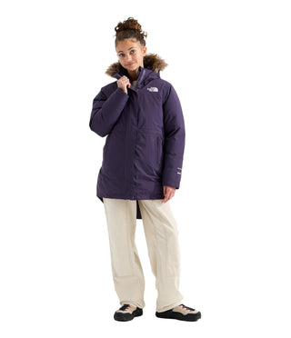 Girls' Arctic Parka by The North Face – Nylon, Endless Dusk, Model NF0A8A30