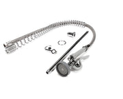 Pre-Rinse Spring Action with Riser by T&S Brass – not_applicable, 1.0 load, Brass, White, Model B-0133-LB