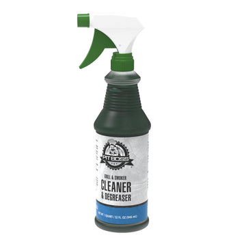 Smoker Cleaner Grill Tool by PIT BOSS – 32 Fl Oz (Pack of 1), stainless_steel, Green, Model 67290