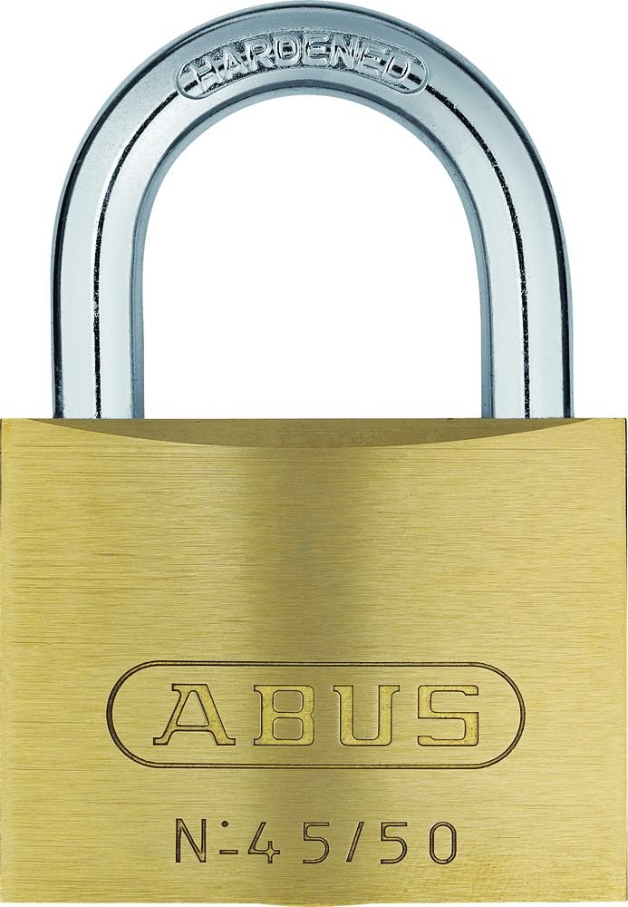 ABUS 50mm / Single / 5 keys / Single / 5 Schlüssel Keyed Padlocks