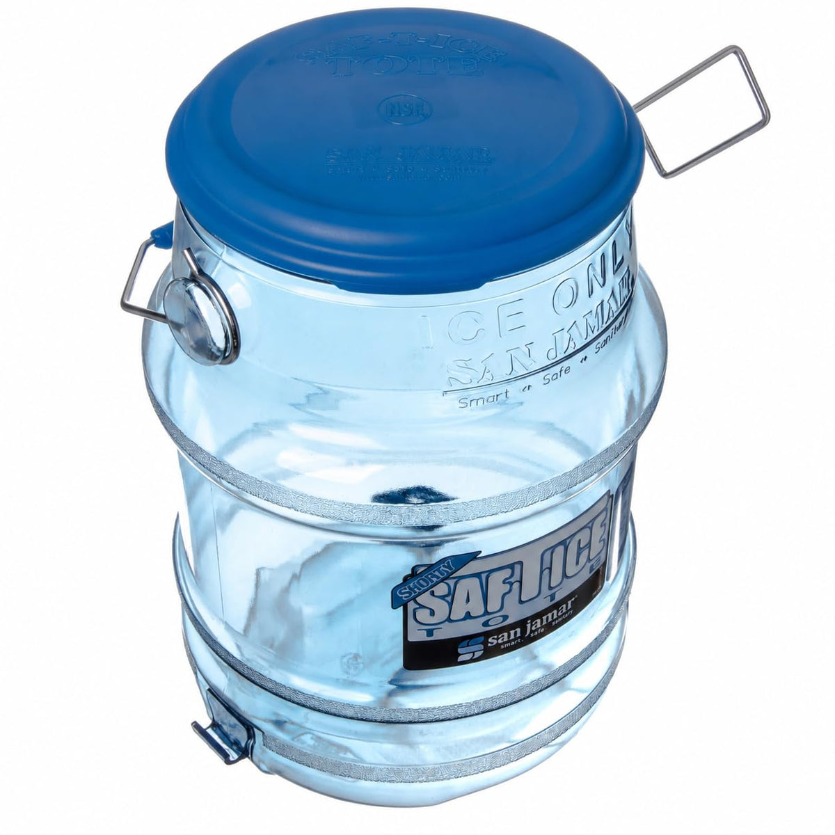 Ice Bucket Lid by San Jamar – 1 Count (Pack of 1), 25.0 pounds, Plastic, Blue, Model SI6500