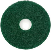 Oreck Commercial 437.056 Cleaning Orbiter Pad, 12" Diameter, For 550MC Orbiter Floor Machine, Green