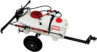 CHAPIN 97761E: Made in the USA 25-Gallon Mixes on Exit 12V, 2.5 GPM Pump ATV/UTV Tow Behind Spot Sprayer with Separate Water Tank and Concentration Tank to Mix on Demand, Translucent White