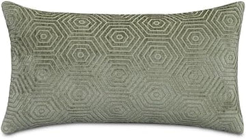 Michael Amini Renue Sutter Sage Oblong Pillow Set of 2 with Chenille Cover, Soft 100% Polyester Fabric, Plush Support and Decorative Accent for Living Room or Bedroom