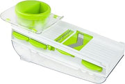 PADERNO World Cuisine Mandoline/Grater with Container, 12in, White