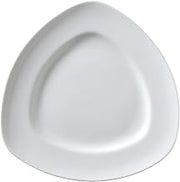 ARG-T21 Signature Fusion Triangle Plate, 12-1/4", Porcelain White (Pack of 12)
