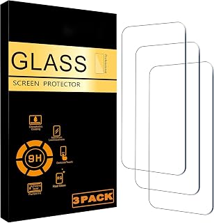 3 Pack Screen Protector for iPhone 17 / iPhone 16 Pro [6.3 inch] with Installation Frame, Dynamic Island Compatible, Case Friendly