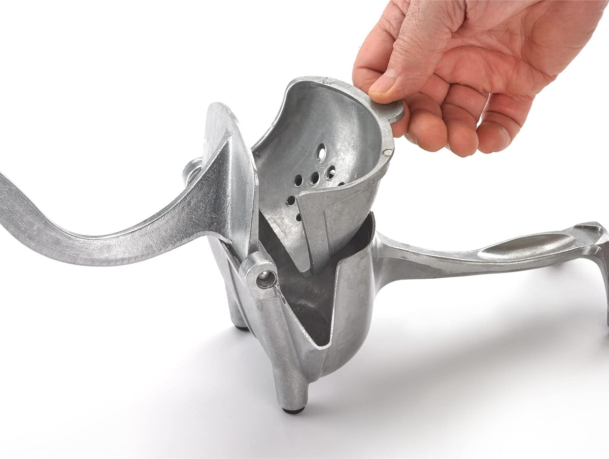 Large Manual Juicer - Aluminum by Barfly – OS, 0.6 liters, Aluminum, Silver, Model M37170