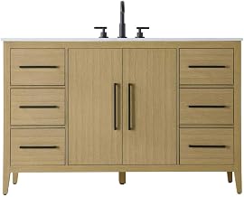 Millie Bathroom Vanity Honey Brown