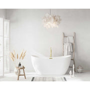 Elegant Lighting - BT30459GW-BGD - Bathtub - Bristol by Lighting Design – White