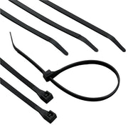 HVY-DTY CABLE TIE UVB 18" (175 LB) 50/BAG by Gardner Bender – 22"L x 0.35"W x 0.05"H, Nylon, Uv Black, Model 46-418UVB