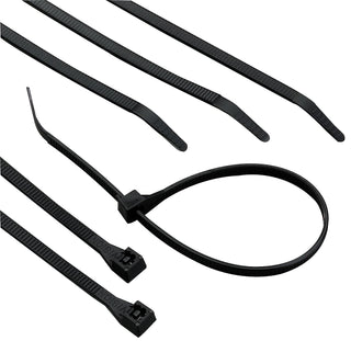HVY-DTY CABLE TIE UVB 18" (175 LB) 50/BAG by Gardner Bender – 22"L x 0.35"W x 0.05"H, Nylon, Uv Black, Model 46-418UVB