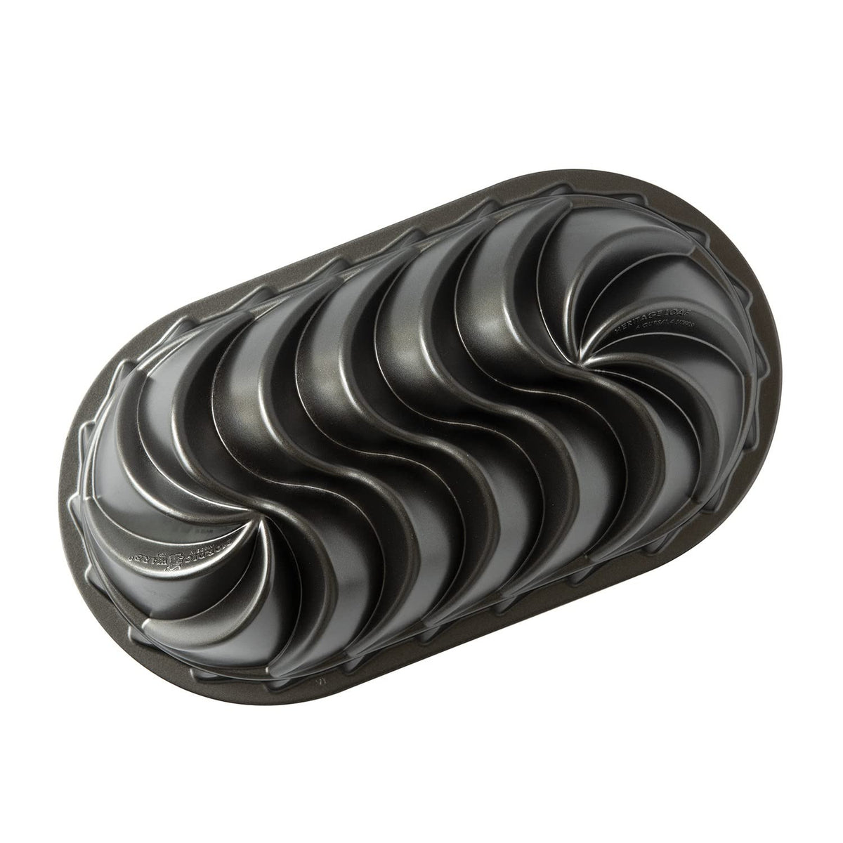Heritage Loaf by Nordic Ware – 6 Cup, 1.5 liters, Aluminum, Graphite, Model 90377